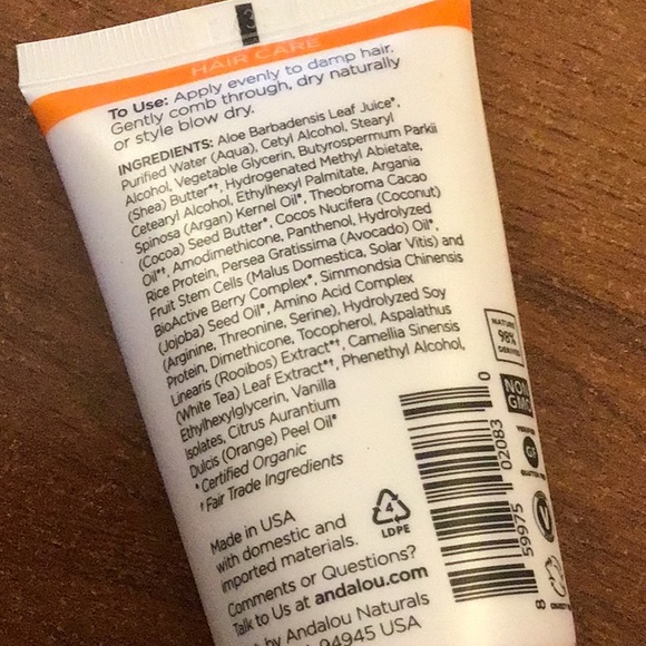 ANDALOU NATURALS HAIR STYLING CREME NWT - Picture 5 of 6